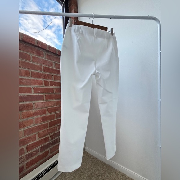 White Tailored Pants - Picture 8 of 11